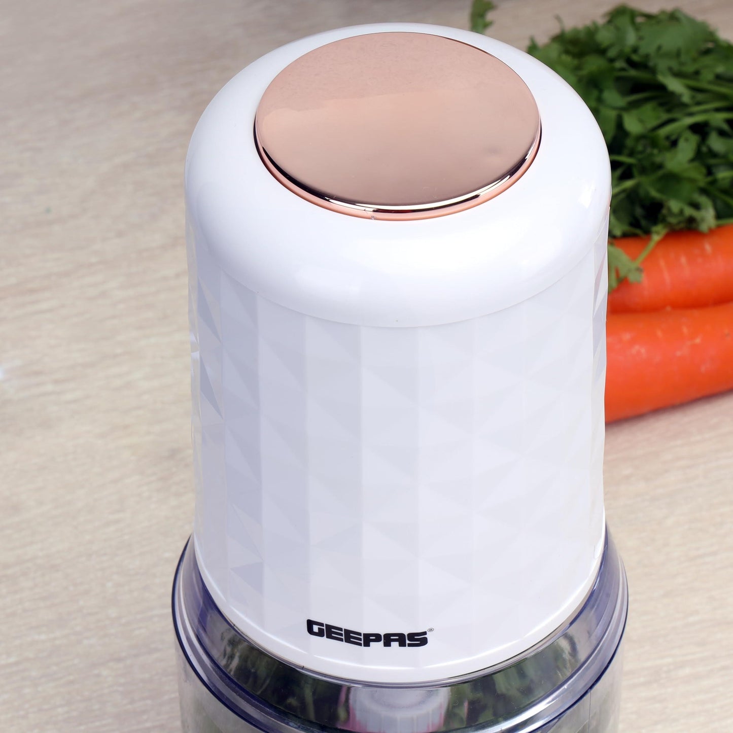 Geepas 0.5L Multi-Functional Chopper – Efficient & Safe Food Prep Solution - LIFE STORES UGANDA