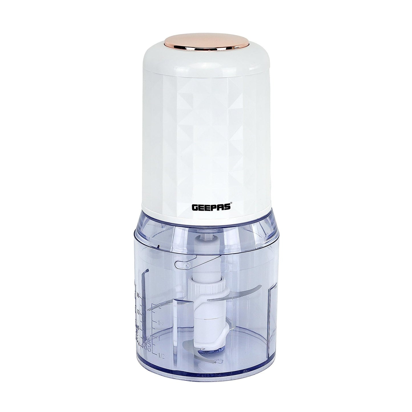 Geepas 0.5L Multi-Functional Chopper – Efficient & Safe Food Prep Solution - LIFE STORES UGANDA