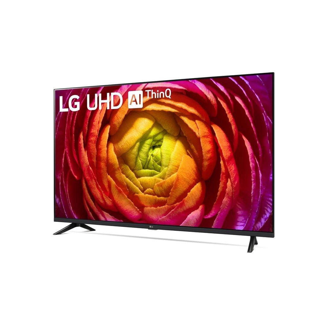 LG 43UR74006LB 109 cm (43 Inch) UHD TV – 2024 Model, Active HDR, Smart TV (Dark Black) - LIFE STORES UGANDA
