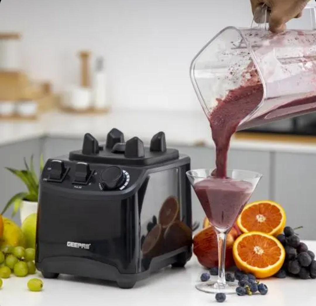Geepas GSB44078 Professional Blender – 1800W Power for Smoothies, Shakes & More! - LIFE STORES UGANDA