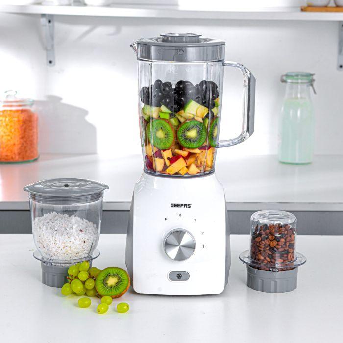 Geepas 3-In-1 Blender – 600W Powerful Motor, GSB44034N - LIFE STORES UGANDA