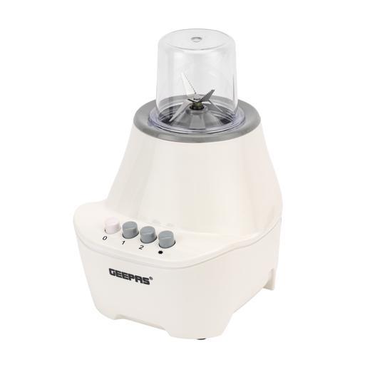 Geepas 400W 3-in-1 Blender | 1.5L Unbreakable Jar, 2 Stainless-Steel Blades, 2 Speed Settings, Pulse Function & Coffee/Spice Grinder - LIFE STORES UGANDA