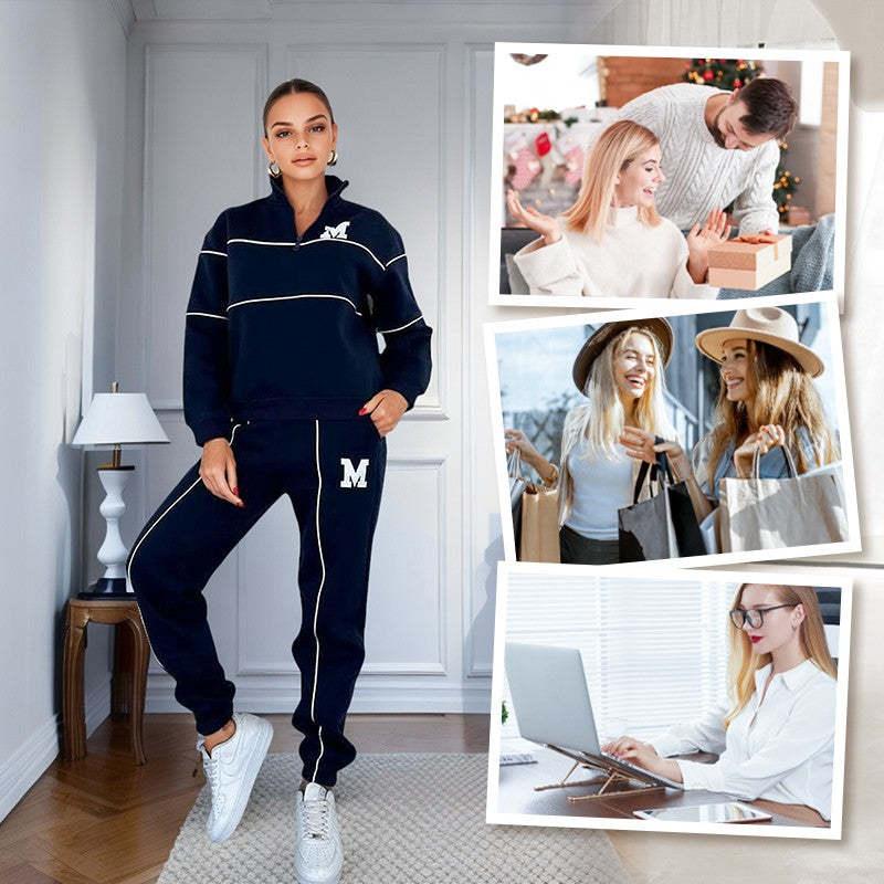 Women's 2 Piece Outfits Lounge Set – Comfortable and Stylish Pullover Sweatshirt with Sweatpants - LIFE STORES UGANDA