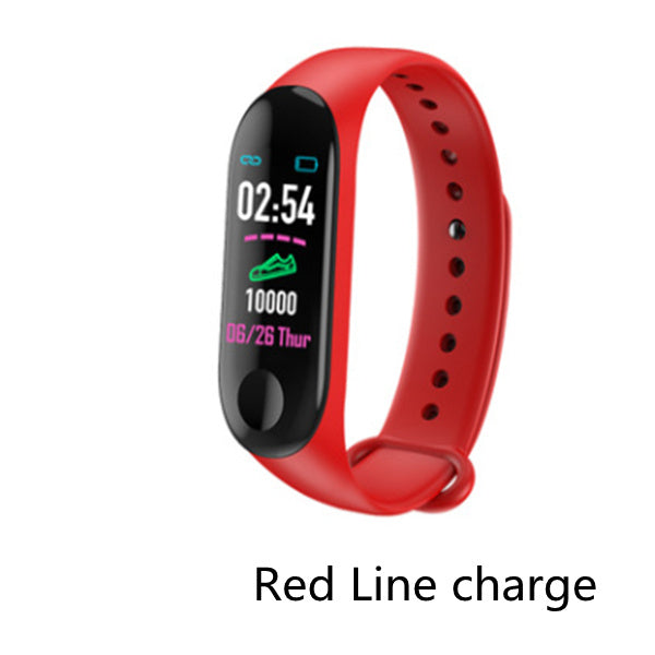 Smart Bracelet with Heart Rate & Blood Pressure Monitor – Track Fitness, Sleep, & More in Style - LIFE STORES UGANDA