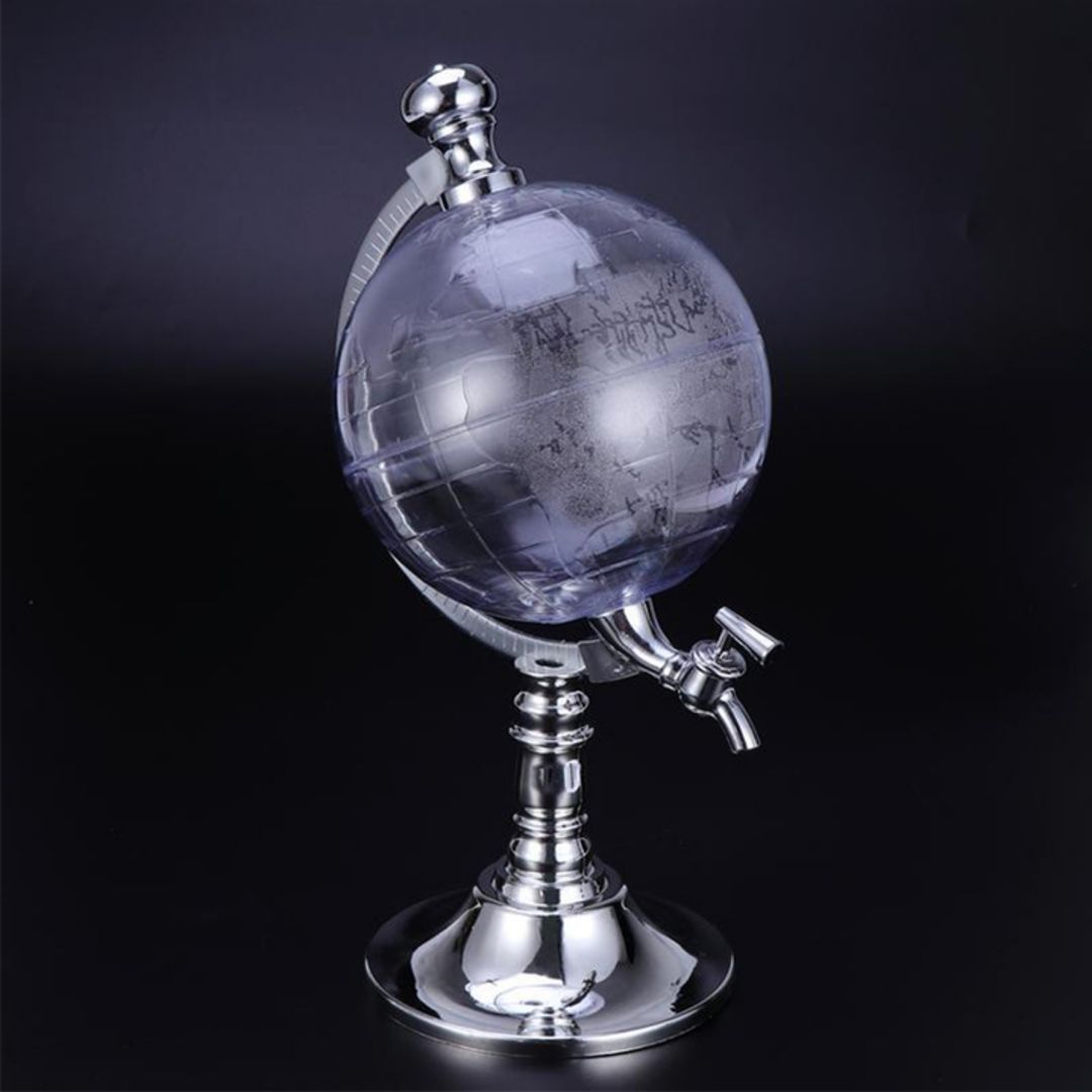 1.5L Liquor Dispenser – Melamine Globe Drink Jar with Faucet