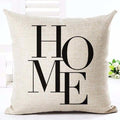 Letter Home Cushion Cover – Add a Touch of Comfort and Style to Your Home - LIFE STORES UGANDA