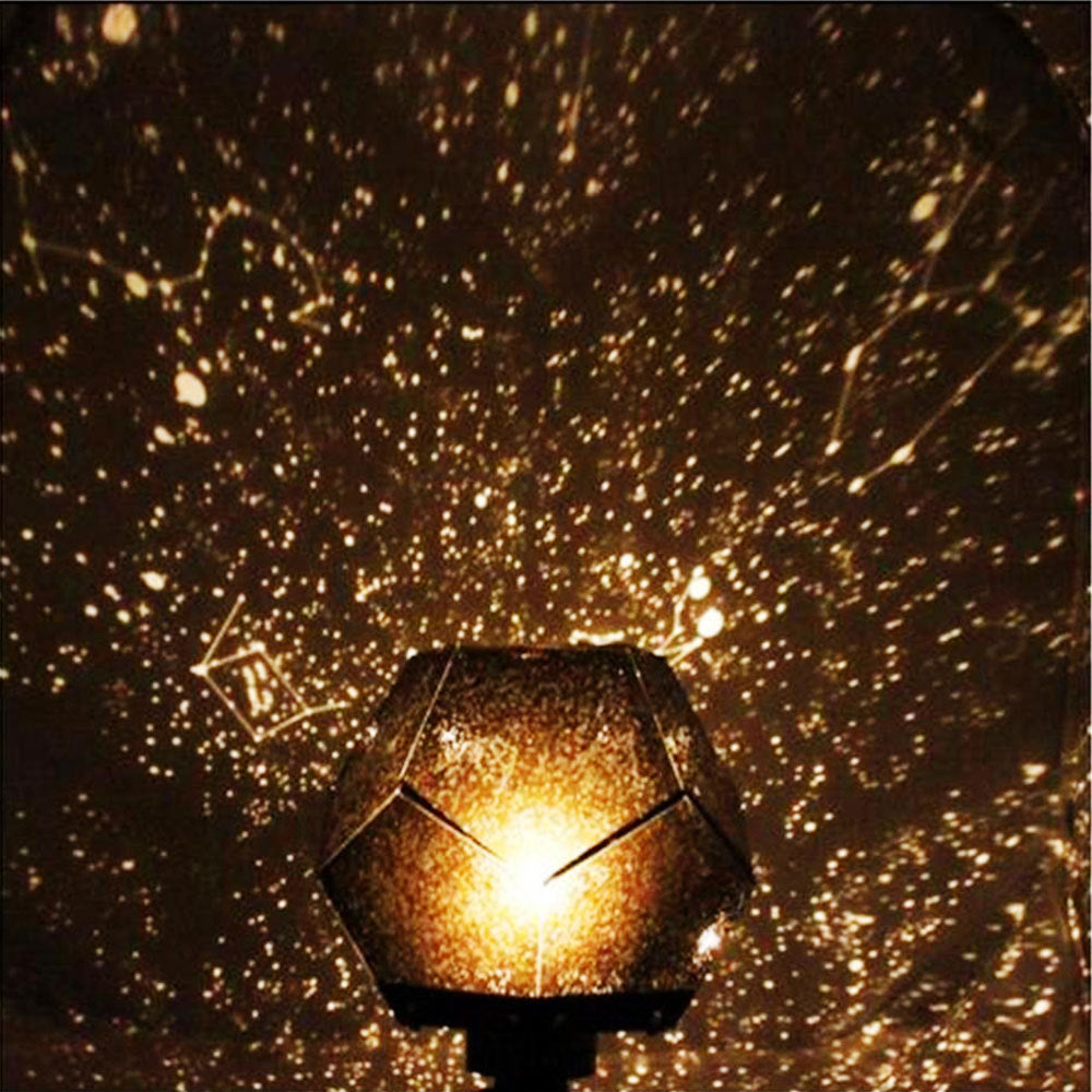 Romantic Sky Projector – LED Starlight Night Light with 12 Constellations Manual (USB or Battery Powered) - LIFE STORES UGANDA