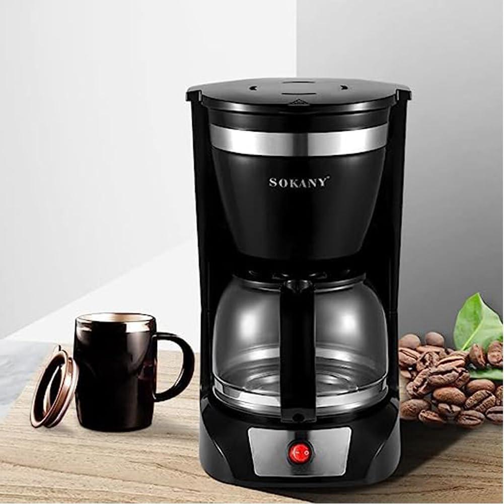12-Cup Carafe Drip Coffee Brewer – Coffee Maker with Permanent Filter & Clear Water Level - LIFE STORES UGANDA