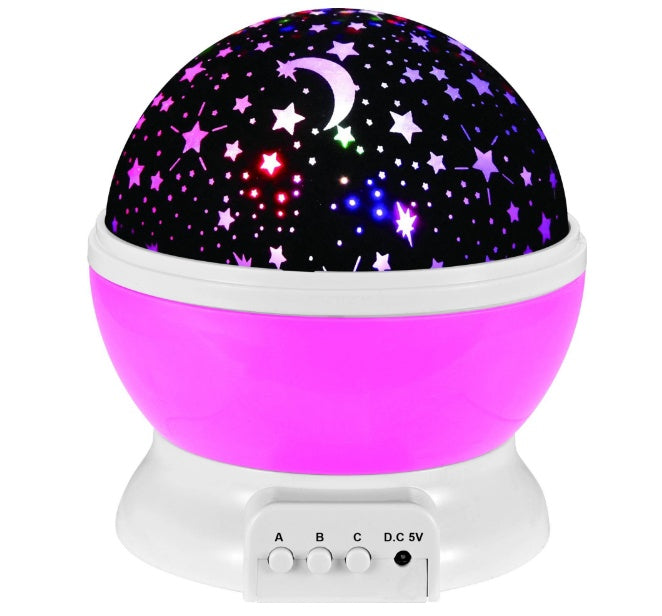 Romantic Sky Projector – LED Starlight Night Light with 12 Constellations Manual (USB or Battery Powered) - LIFE STORES UGANDA