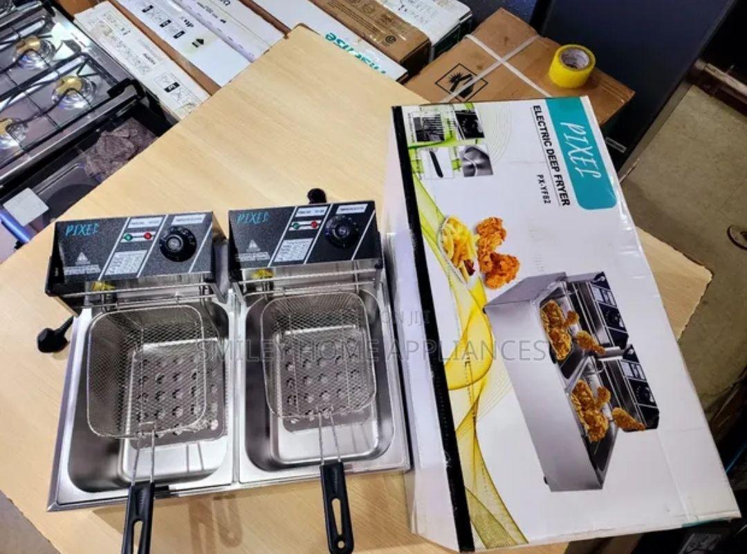 12L Pixel Double-Sided Deep Fryer – Efficient & High-Performance Frying - LIFE STORES UGANDA