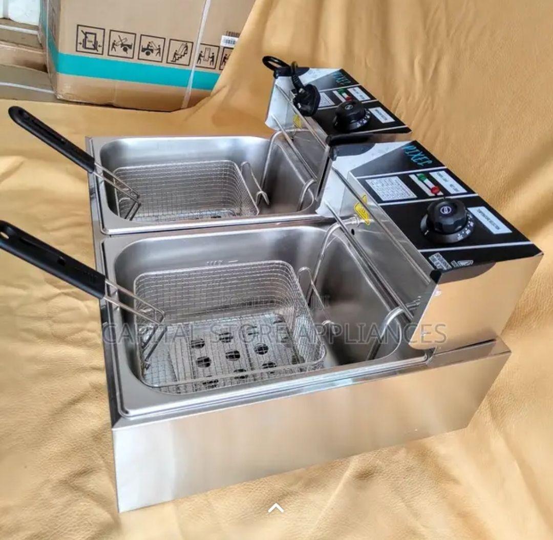 12L Pixel Double-Sided Deep Fryer – Efficient & High-Performance Frying - LIFE STORES UGANDA