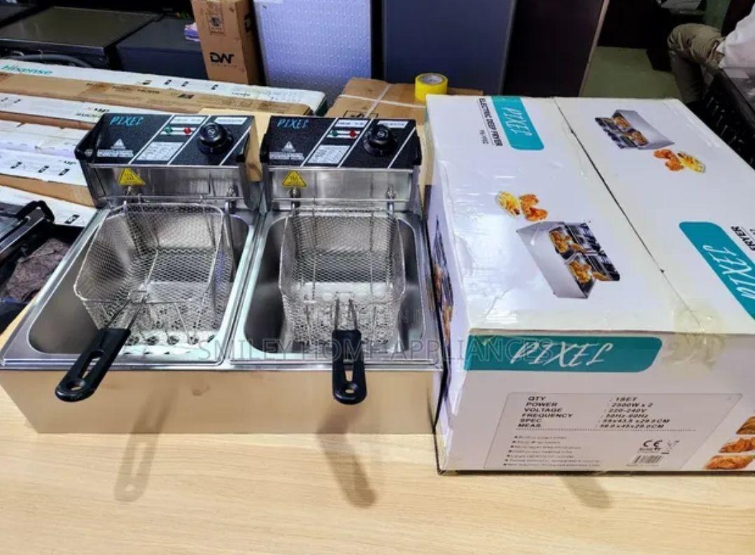 12L Pixel Double-Sided Deep Fryer – Efficient & High-Performance Frying - LIFE STORES UGANDA