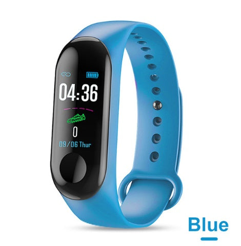 Smart Bracelet with Heart Rate & Blood Pressure Monitor – Track Fitness, Sleep, & More in Style - LIFE STORES UGANDA