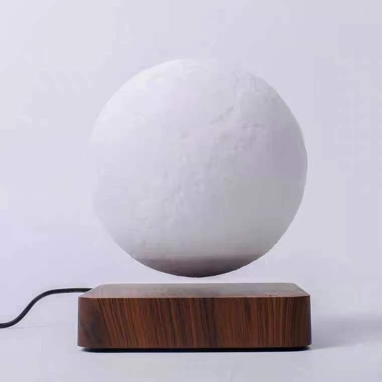 Magnetic Levitation Table Lamp Moon Light | 3D Printing Planet Night Light - LIFE STORES UGANDA