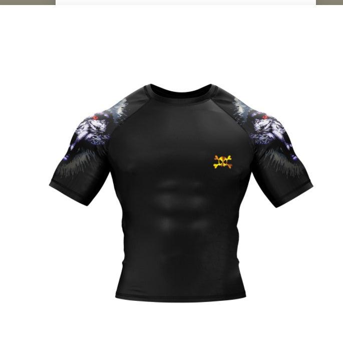 WOLF RASH GUARD - XMARTIAL SLEEVE – Unmatched Comfort and Protection for Your Training - LIFE STORES UGANDA