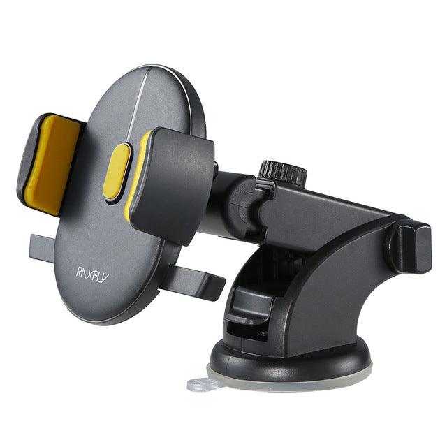 Car Phone Holder Long Rod Telescopic | Dashboard Suction Cup Type – Adjustable Height & Angle for Ultimate Convenience - LIFE STORES UGANDA