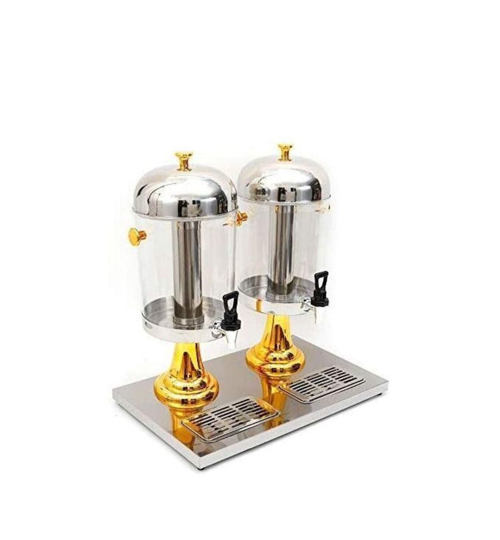 16L Juice Dispenser – Water Jug with Cooling Rod, Stainless Steel, Food-Grade Beverage Server