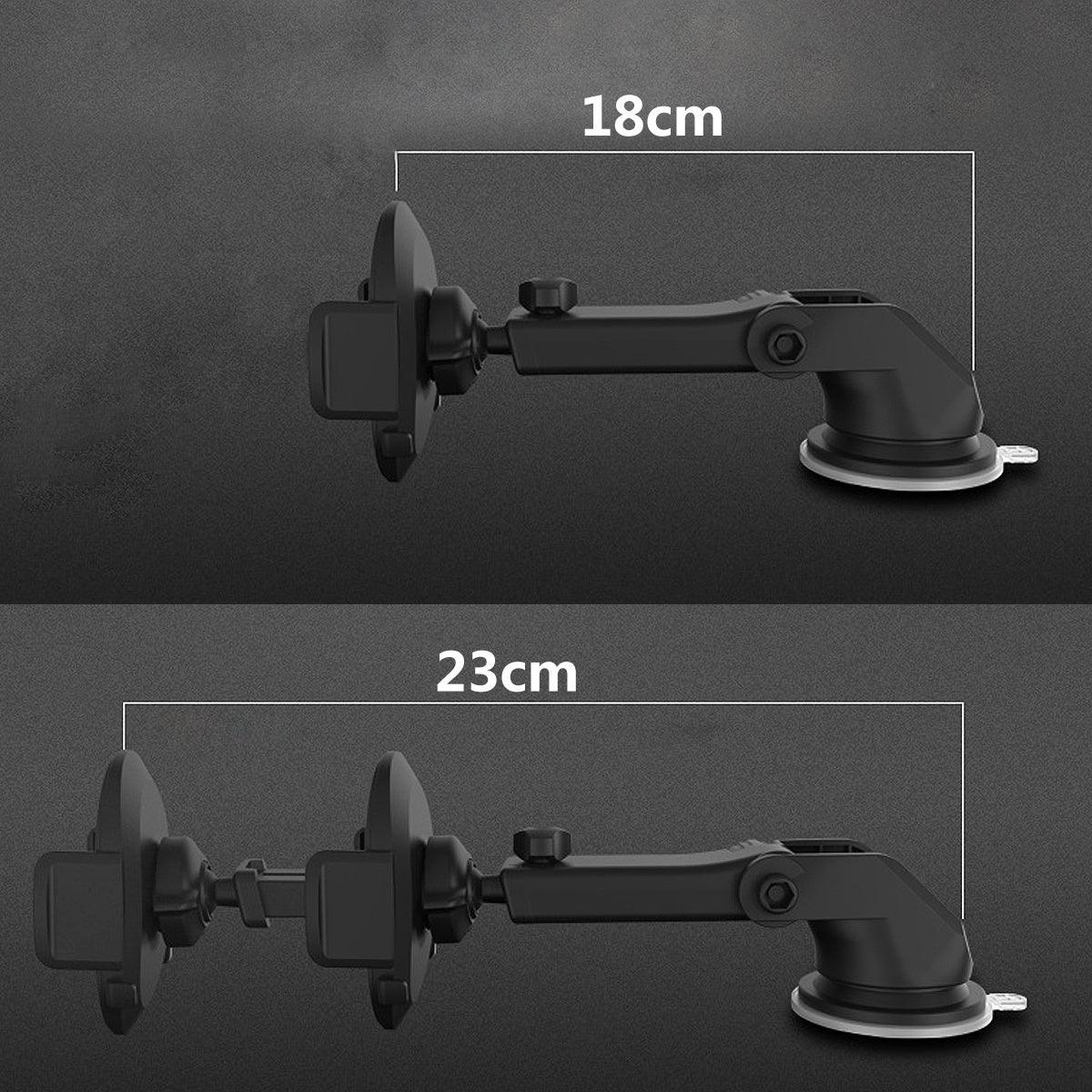 Car Phone Holder Long Rod Telescopic | Dashboard Suction Cup Type – Adjustable Height & Angle for Ultimate Convenience - LIFE STORES UGANDA
