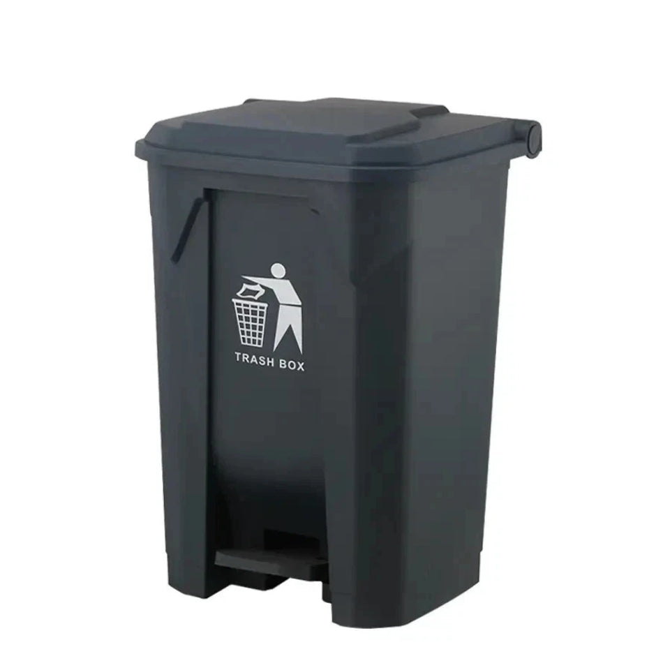 20L Step On-Pedal Dust Bin – Leakproof Trash Can with Lid & Handle, Hygienic & Durable for Home & Office