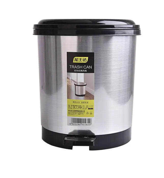 20L Stainless Steel Wastebin – Large Pedal Bin, Fingerprint-Resistant, Quiet-Close