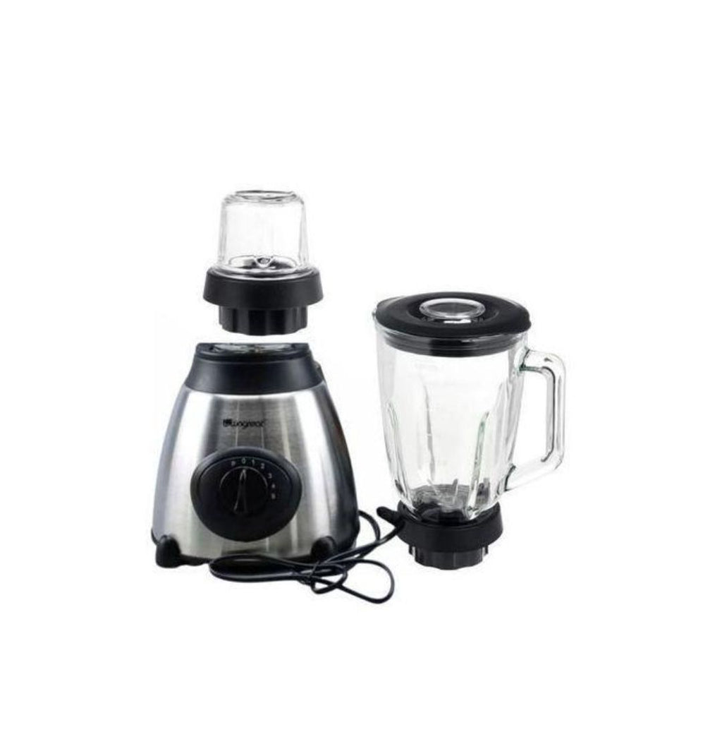 1.5L 2-in-1 Ice Crusher Blender – Unbreakable Glass Jar, High-Speed Motor, One-Touch Pause