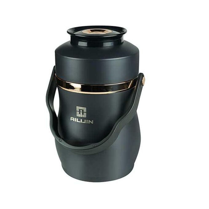 AILIJIN 2L Stainless Steel Vacuum Insulated Food Flask | 12-Hour Hot Cold Bento Lunch Box Container | Leakproof Thermal Jar for School, Work, Picnics & Outdoor Activities