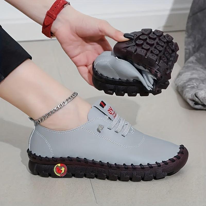 Handmade Stitching Women's Shoes – Soft Beef Tendon Sole for Ultimate Comfort - LIFE STORES UGANDA