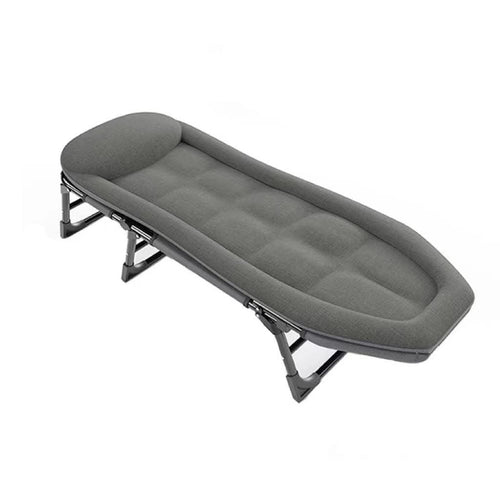 2-in-1 Foldable Bed and Chair – Portable, Durable, Ergonomic, Multi-Functional (200x64x32 cm) – Light Gray - LIFE STORES UGANDA
