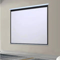 2M Mounted Projector Screen – Wall/Ceiling Pull-Down Manual or Electric Motorized Projection Screen for Home, Office & Cinema Use