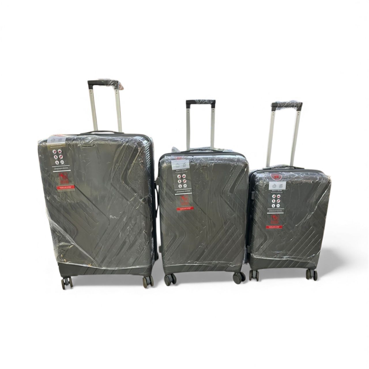 3-Piece Luggage Set | Large, Medium & Small Sizes with Digital Lock & 4 Wheels
