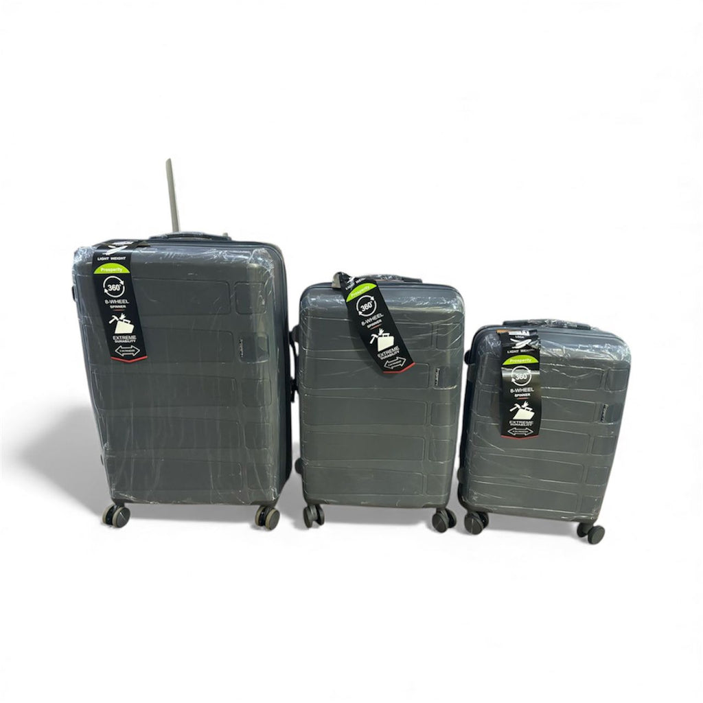 3-Piece Luggage Set | Large, Medium & Small Sizes with Digital Lock & 4 Wheels