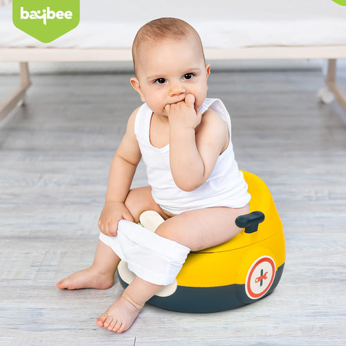 3-in-1 Baby Potty Training Seat | Comfortable & Safe Kids Potty Chair with Anti-Slip Toilet Seat, Removable Pot, Handles & Splash Guard | Potty Seat for Boys & Girls