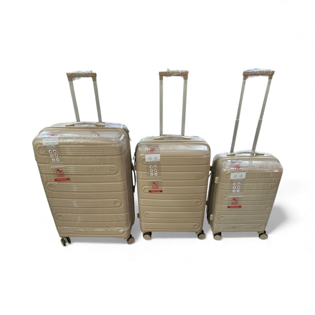 3 In 1 Luggage Suitcase With 360 Spinner Wheels Handle Light Weight Rolling Cabin