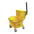 Heavy-Duty 32L Mop Bucket – Side-Press Wringer, Wheels & Industrial Mop for Fast, Efficient Cleaning