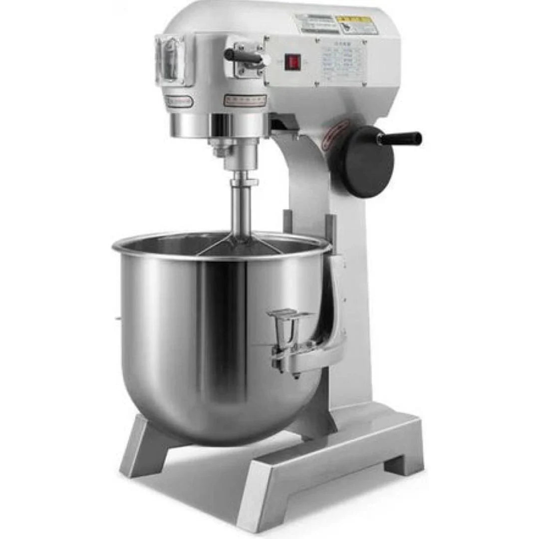 30L Commercial Electric Stand Mixer – Heavy Duty Dough Mixer, Whisk & Food Processor Machine for Bakeries, Restaurants & Industrial Kitchens