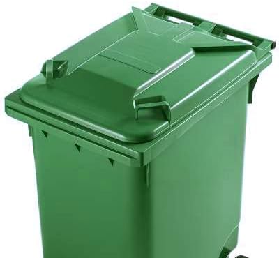 360L Wheelie Bin – Heavy-Duty HDPE Outdoor Trash Can with Wheels, Large Commercial Waste Container
