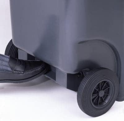 360L Wheelie Bin – Heavy-Duty HDPE Outdoor Trash Can with Wheels, Large Commercial Waste Container