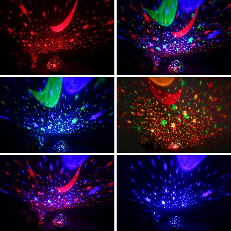 Romantic Sky Projector – LED Starlight Night Light with 12 Constellations Manual (USB or Battery Powered) - LIFE STORES UGANDA