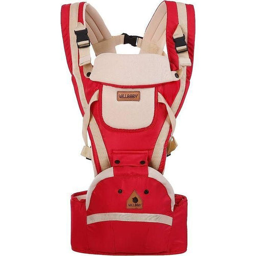 3-in-1 Baby Carrier with Hip Seat | Sports Car Design | Inward & Outward Facing | Cushioned Seat & Breathable Fabric
