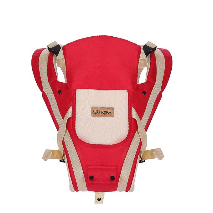3-in-1 Baby Carrier with Hip Seat | Sports Car Design | Inward & Outward Facing | Cushioned Seat & Breathable Fabric