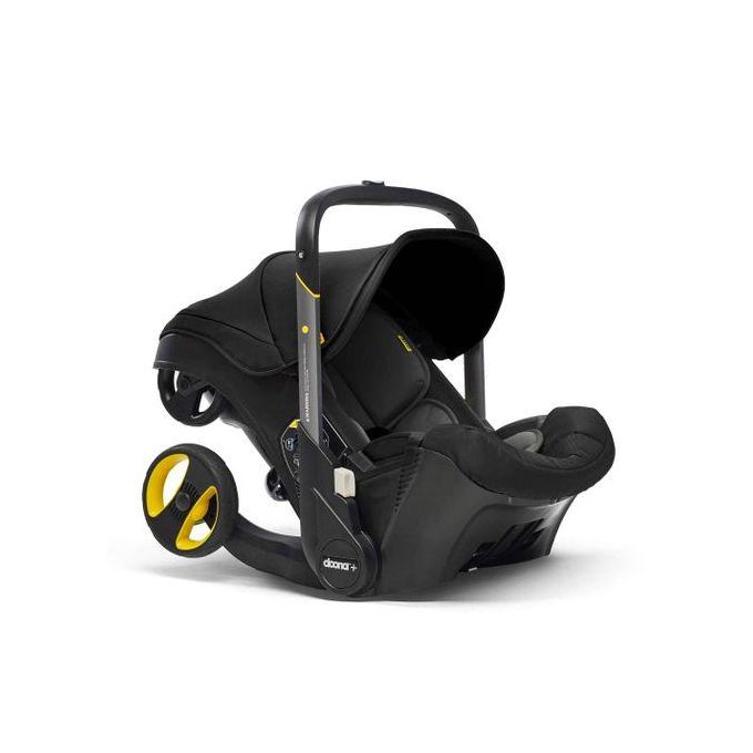 Car Seat & Stroller All-in-One Travel System | Vashtie Limited Edition (Nitro Black) | Includes Tote, Keychain & Cover | 4-35 lbs, LATCH, FAA & TUV Approved