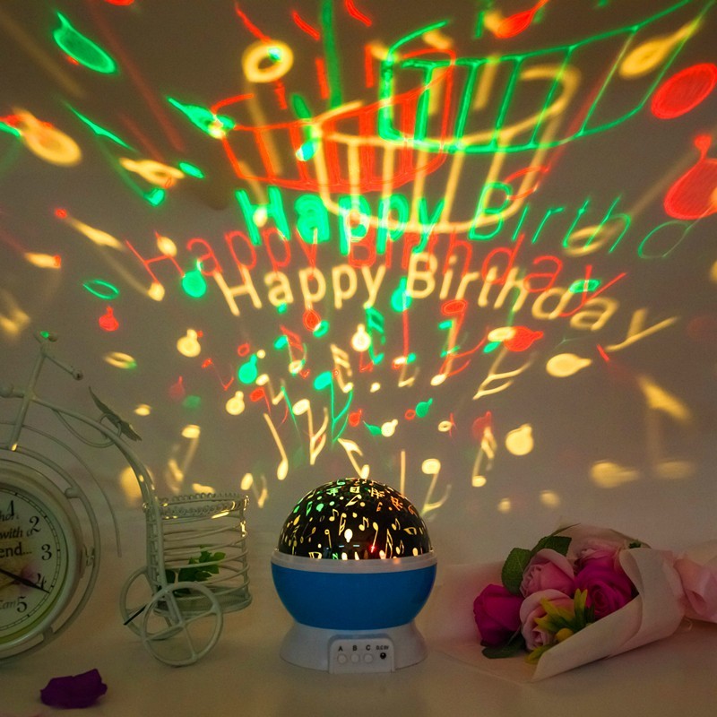 Romantic Sky Projector – LED Starlight Night Light with 12 Constellations Manual (USB or Battery Powered) - LIFE STORES UGANDA