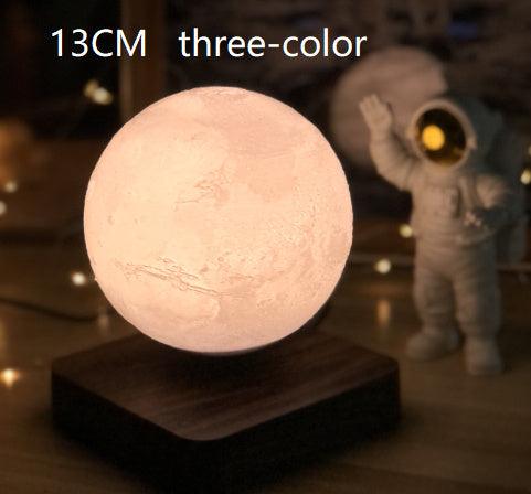 Magnetic Levitation Table Lamp Moon Light | 3D Printing Planet Night Light - LIFE STORES UGANDA
