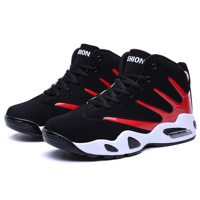 Men’s Air Cushion Basketball Sneakers | Waterproof, High-Top Performance Boots - LIFE STORES UGANDA