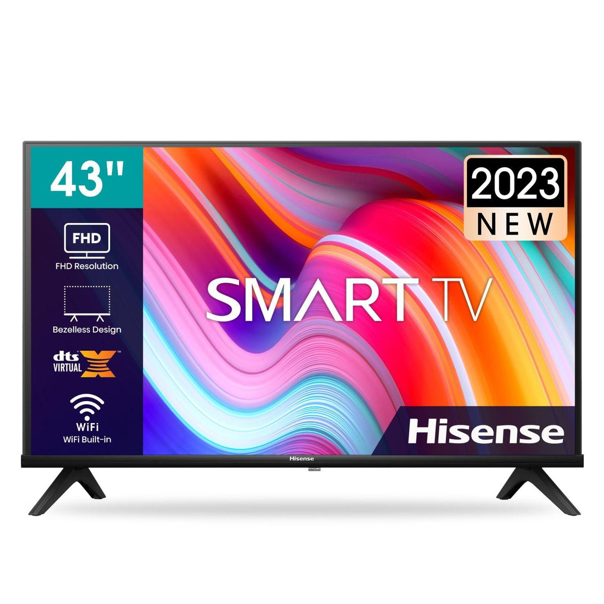 Hisense 43A4K VIDAA Smart TV – 43-Inch Full HD, Dolby Vision