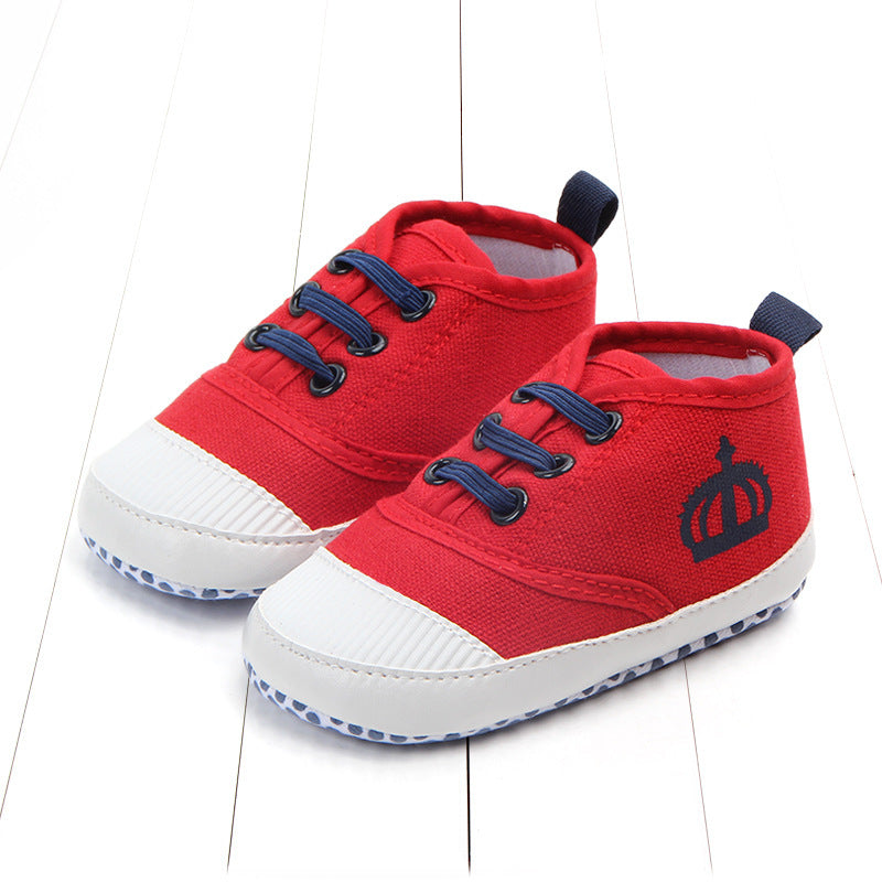 Canvas Baby Toddler Shoes – Unisex Children's Shoes with Elastic Band Closure - LIFE STORES UGANDA