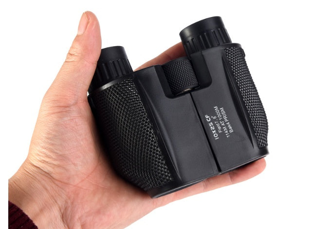 Outdoor Binoculars 10x25 – High-Definition Mini Portable Low-Light Night Vision Pocket Glasses - LIFE STORES UGANDA
