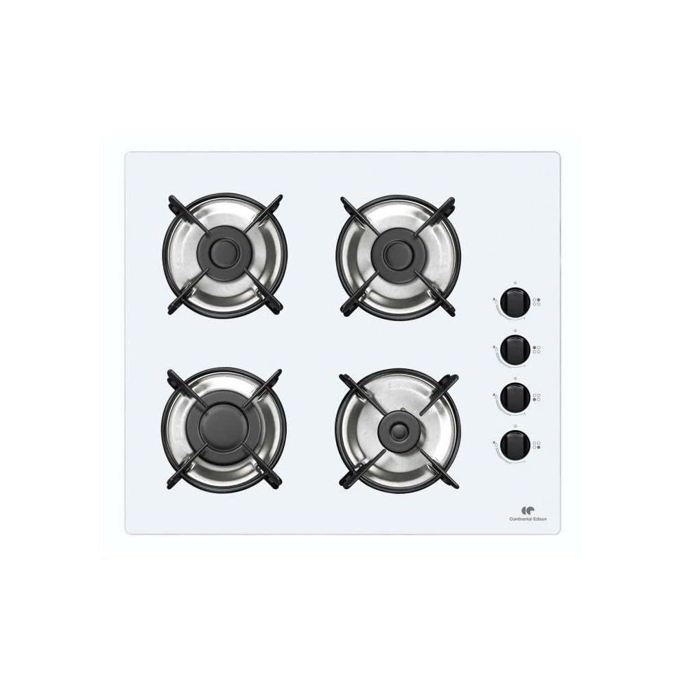 Luxell LX-40 TSHDF 4 Burner Glass Desktop Gas Cooker – White - LIFE STORES UGANDA