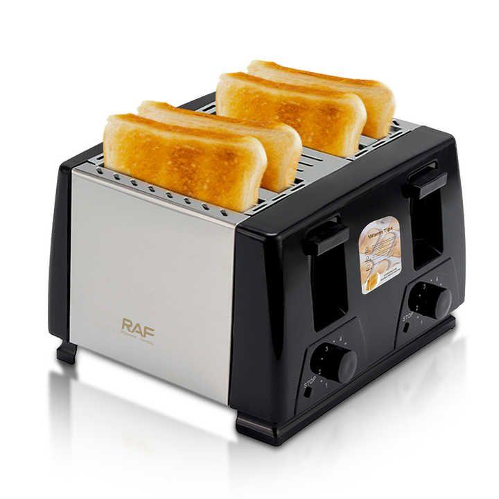 RAF .505 4-Slice Bread Toaster | 1300W Powerful Heating, Adjustable Browning & Easy Cleaning - LIFE STORES UGANDA