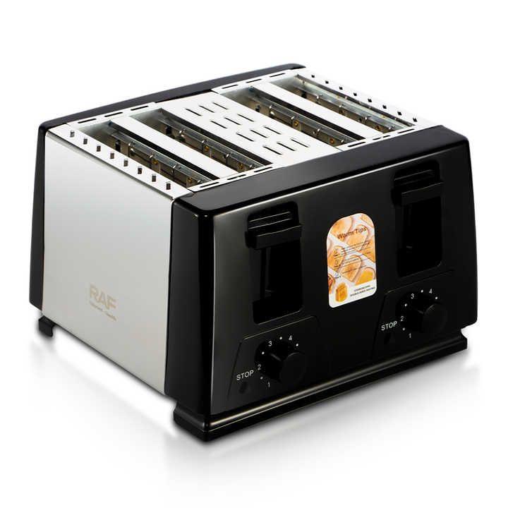 RAF .505 4-Slice Bread Toaster | 1300W Powerful Heating, Adjustable Browning & Easy Cleaning - LIFE STORES UGANDA